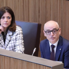 El ministre de Finances, Ramon Lladós, durant la sessió d'avui del Consell General