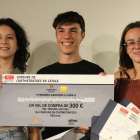 Els guanyadors del tercer premi del Concurs de curtmetratges RECcrea.