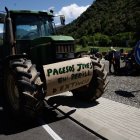 Bloqueig de l'accés a Andorra pel tancament de l'N-145 per la protesta de Revolta Pagesa