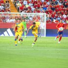 La selecció va perdre al Nuevo Vivero davant Espanya en el primer dels amistosos.