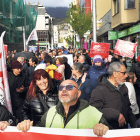 Ubach en la manifestació de l’1 de Maig.