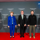 La presidenta Suïssa, Amherd, Espot, i el president ucraïnès, Zelenski.