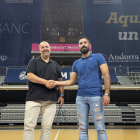 Aixàs i González al Poliesportiu d'Andorra