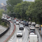 Vehicles a la CG-1 al seu pas per l’Estadi Nacional.


Foto: Fernando Galindo