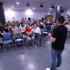 L’assemblea de personal del SAAS.