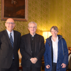 Visita del rector i la gerenta al Copríncep episcopal