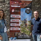 Mònica Solé i Albert Balcells, han presentat la SkyRace Comapedrosa