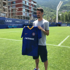 Erik Moran presentat com a nou jugador del FC Andorra