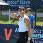Vicky Jiménez, en el darrer torneig a Vitòria.