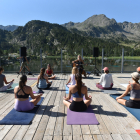 Participants a l'Andorra Yoga Fest