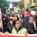 Manifestació de l’1 de maig amb la participació de l’USdA.