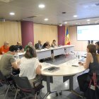 La reunió de la comissió de seguiment de la caça que ha tingut lloc aquest dijous.