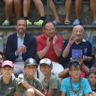 Xavier Espot, Jordi Torres, Imma Tor i mossèn Ramon avui a AINA