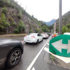 Retencions a causa dels talls al túnel de Pont Pla