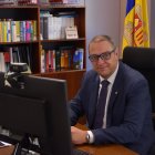 El secretari d'Estat d'Educació, Josep Anton Bardina, en el seu despatx del ministeri, a Sant Julià de Lòria