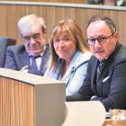 Ladislau Baró, Conxita Marsol i Xavier Espot, al Consell General.