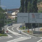 La carretera N-260 al seu pas per la Seu d’Urgell.