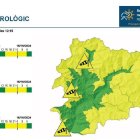 Avís groc per ventades acompanyades de precipitacions