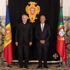 Joan-Enric Vives i Marcelo Rebelo de Sousa a Lisboa