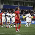 La selecció portuguesa celebra el primer gol