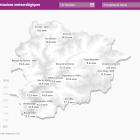 Pluges recollides en les últimes hores a les estacions d'Andorra