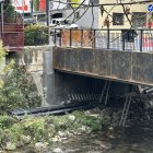 La fuita al pont de la Molina