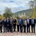 Fotografia de grup de la trobada entre el Consell General i el Senat francès