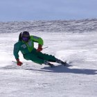 Joan Verdú a Nova Zelanda, en un dels seus primers entrenaments.