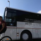 Un bus que fa el trajecte a la Seu d’Urgell.