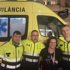 Ambulàncies Valira ajudant a València