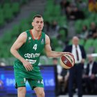 Nikola Radicevic amb la samarreta del seu últim equip, el Cedevita.