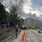 Treballs a la carretera de Beixalís