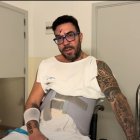 Ferrariman fent el video des de l'hospital