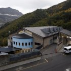 El centre penitenciari de la Comella hores després del suïcidi del reclús