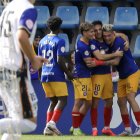 La celebració del gol.