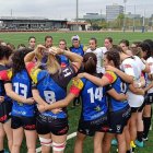 Les jugadores del VPC celebrant un triomf.