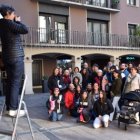 Fotografia conjunta dels participants de la marató fotogràfica.