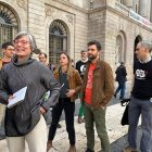 Presentació de la manifestació per un habitatge digne als Pirineus