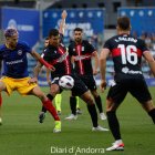 Nieto en un partit del FCA contra el Cartagena