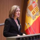 Maria Àngels Aché durant la sessió.