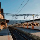 L’estació de tren de Puigcerdà.