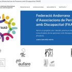 El nou web de la FAAD