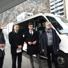 La presentació de la nova línia regular d'autobús