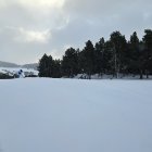 Una de les pistes d’esquí nòrdic de Naturland.