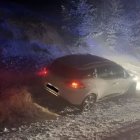 El vehicle de la família espanyola rescatada a prop d'Andorra
