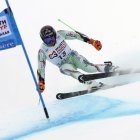 Joan Verdú a la darrera cursa de Copa del Món, a Val-d’Isère (França).