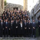 Els consellers durant la sessió tradicional de Sant Tomàs