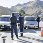 Un registre a França prop de la frontera amb Andorra.