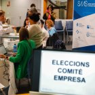 Les votacions per al comitè d’empresa del SAAS.