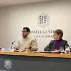 Baró i Vela a la roda de premsa.